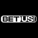 Betus logo in black background