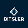 Bitsler logo in dark background