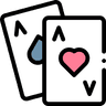 A pair of cards Icon