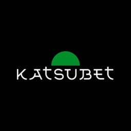 KatsuBet casino logo in black background