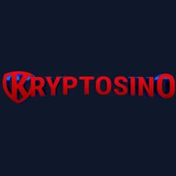 Kryptosino Logo in black background