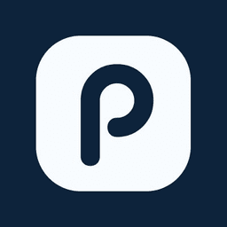 Punt casino logo in dark blue backgroubd