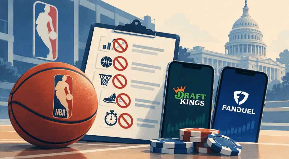 NBA Restricts Sportsbook Bets as Kalshi and Polymarket Remain Outside New Rules