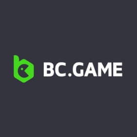 BC.Game Logo BC.Game casino logo in black background
