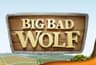 Big Bad Wolf Logo Big Bad Wolf written on a wooden sign