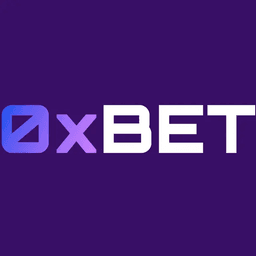 Logo 0xBet Logo on violet background