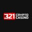 321-Crypto-Casino Logo 321 Crypto Casino logo in black background