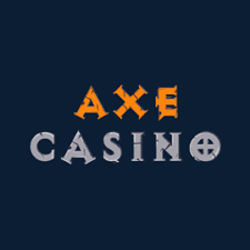 Logo Axe Casino logo in dark background