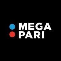 Megapari Logo Megapari logo in black background