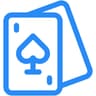 Blue Poker Cards A pair of playing cards