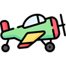 Crash Games Icon Green plane icon in transparent background