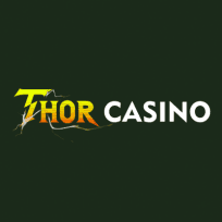 Logo Thor Casino logo in dark background