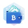 Bitcoin Wallet Cash Bitcoin wallet cash icon