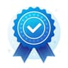 Ribbon Round Icon Ribbon checkmark icon