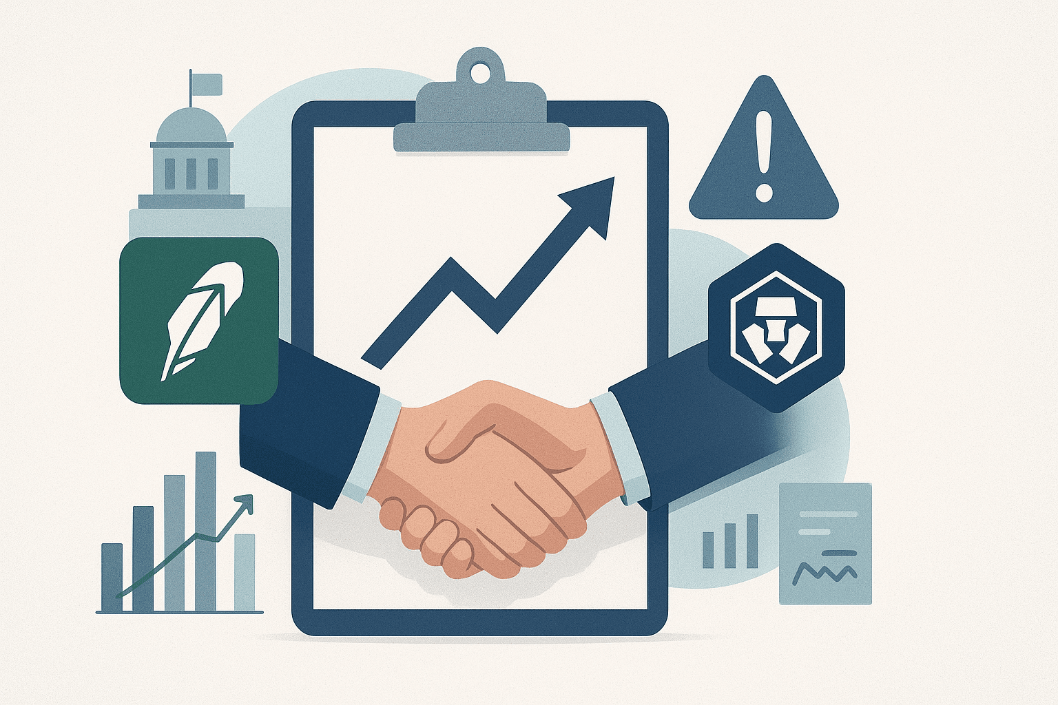 Robinhood Partners With Crypto.com to Launch Prediction Markets and Secures Equity Stake