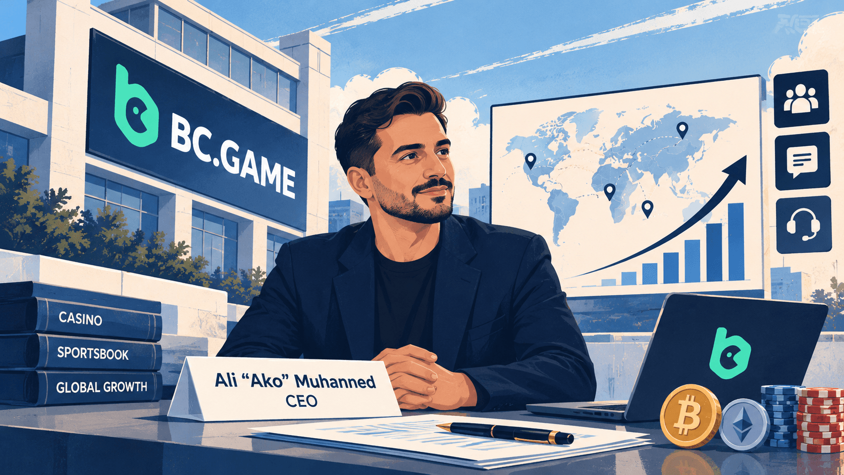BC.Game Appoints Ali “Ako” Muhanned as Chief Executive Officer BC.Game Appoints Ali “Ako” Muhanned as Chief Executive Officer Featured News Image