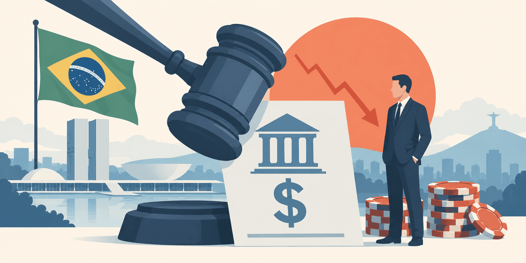 Brazil Sues 17 Betting Firms for R$1 Billion in Damages News Image Brazil sues betting companies