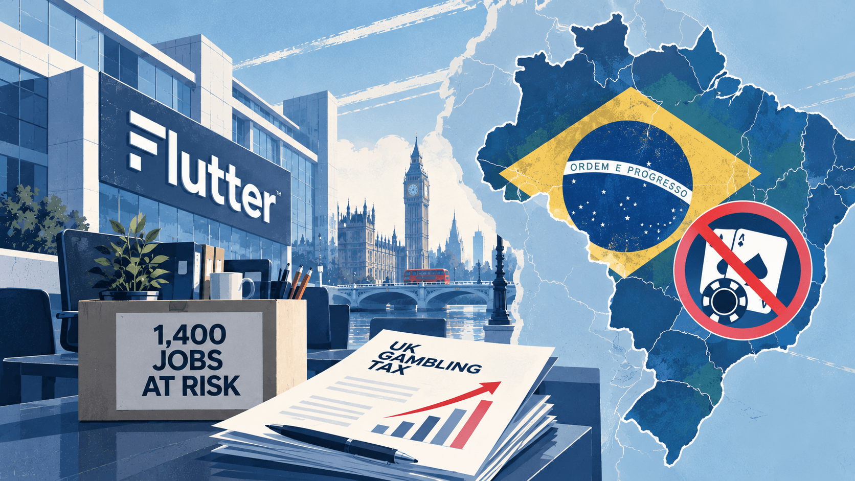 Flutter to Close Betfair Brazil Operations as 1,400 UK and Ireland Jobs Face Cuts News Image flutter closes betfair brazil