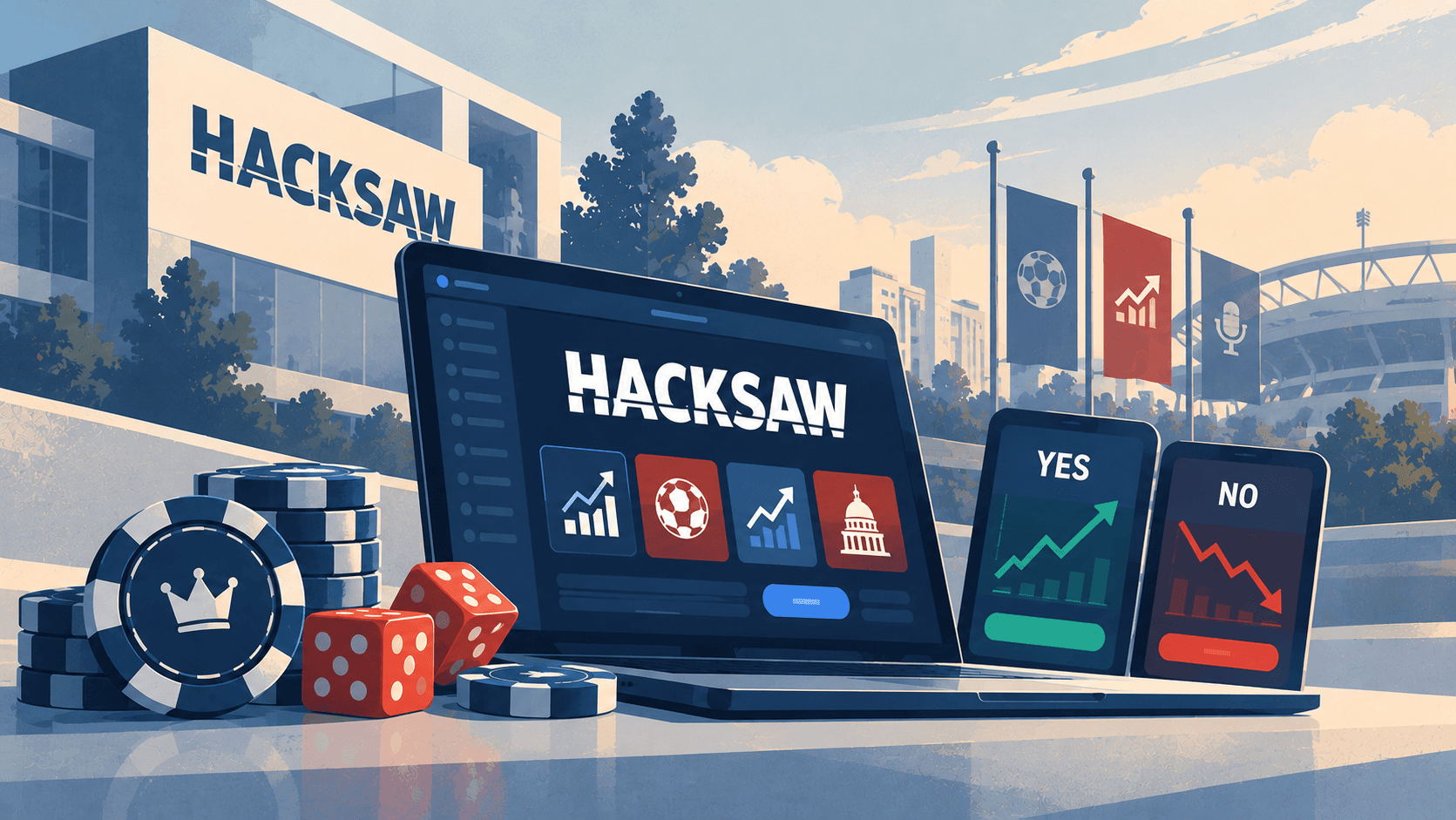 Hacksaw Gaming Enters Prediction Markets With MGA-Licensed B2B Platform as Revenue Growth Slows News Image Hacksaw Gaming Enters Prediction Markets