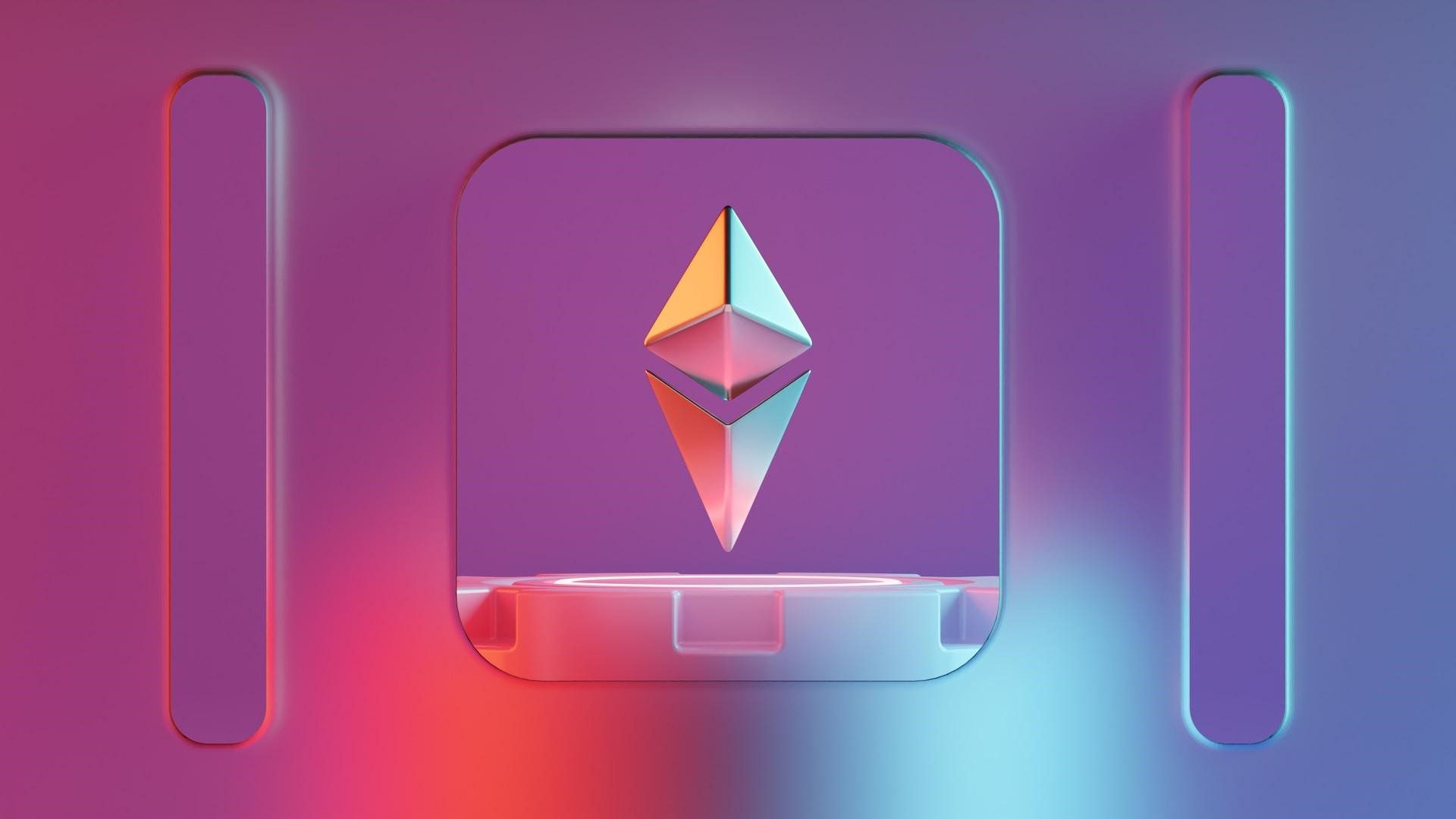 Animated ethereum logo
