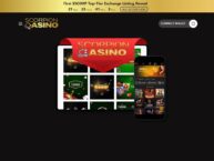 Image of scorpion casinos homepage